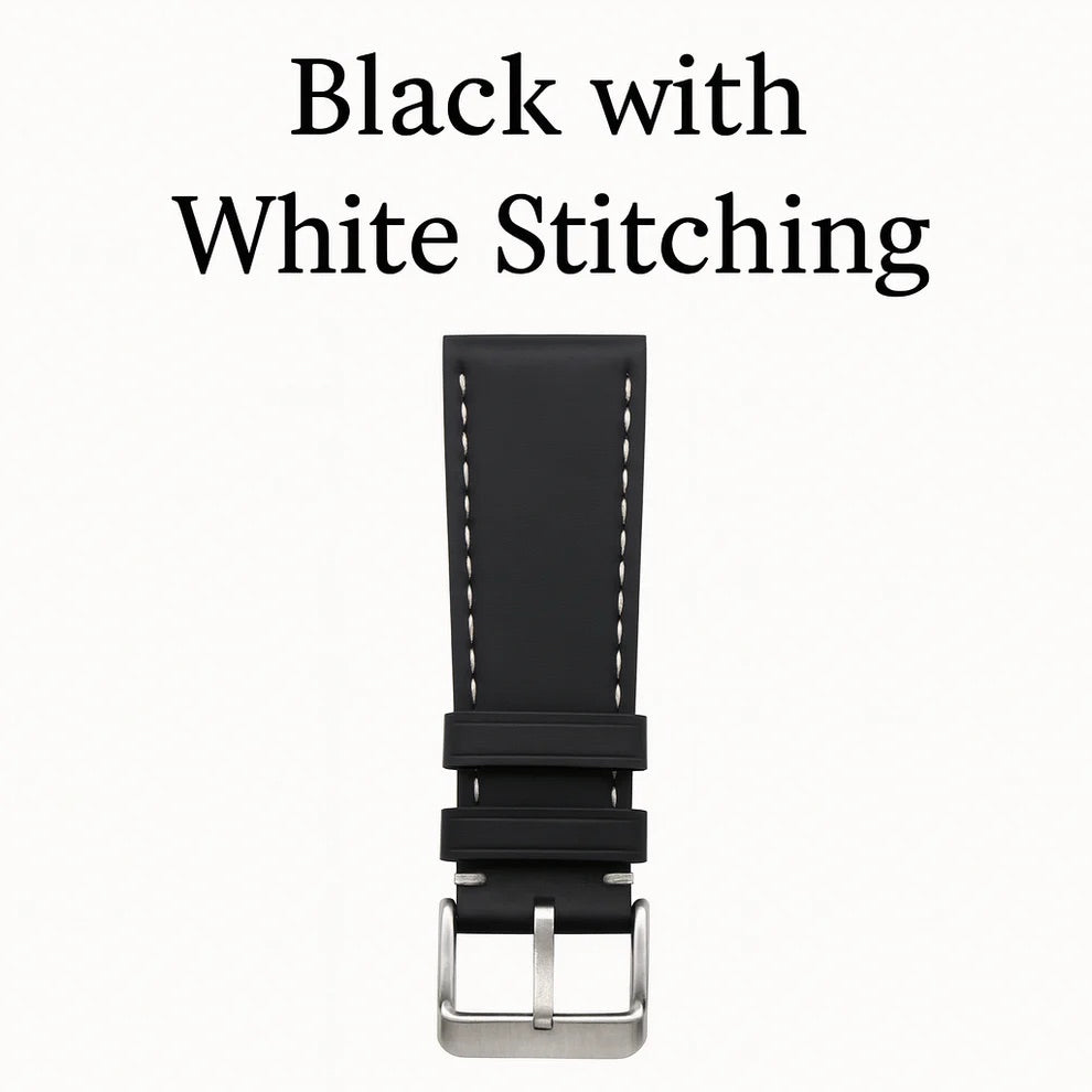Black Premium Leather Strap
