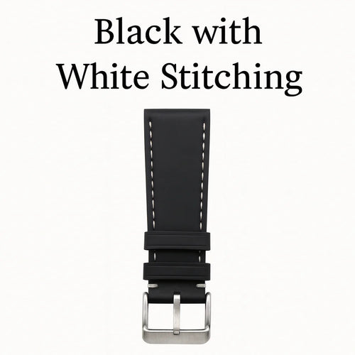 Black Premium Leather Strap
