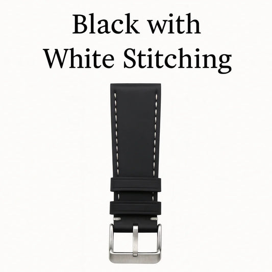 Black Premium Leather Strap